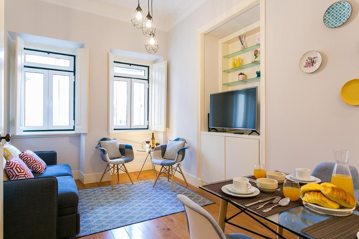Lovelystay - Cozy 3Bdr Apartment In Estrela Lisboa Ngoại thất bức ảnh